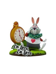 Abyfig043 - Disney: Alice In Wonderland - Super Figura Collection - White Rabbit 10cm Figures