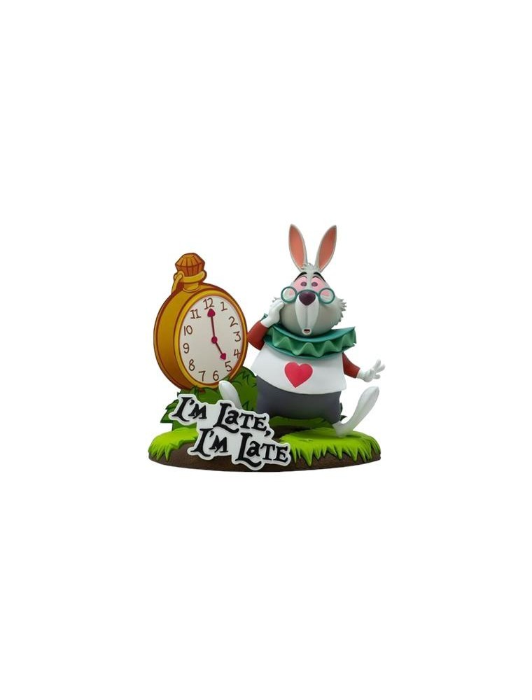 Abyfig043 - Disney: Alice In Wonderland - Super Figura Collection - White Rabbit 10cm Figures