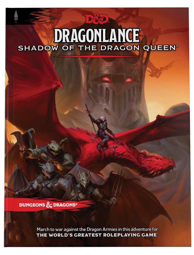 D&D DRAGONLANCE SHADOW DRAGON QUEEN ENG GIOCO DI RUOLO HASBRO