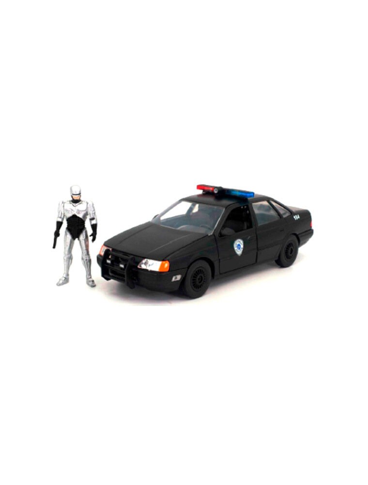 Robocop 1986 Ford Tarus Car + Figura 1:24 Jada Toys