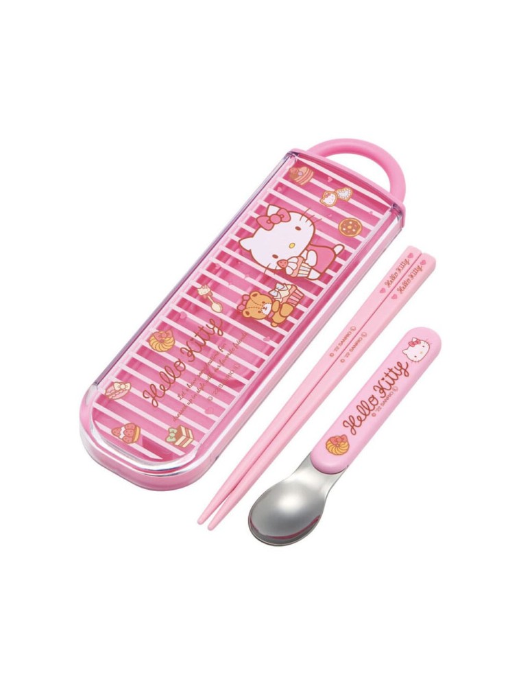 Hello Kitty Bacchette Cinesi & Spoon Sweety Pink Skater