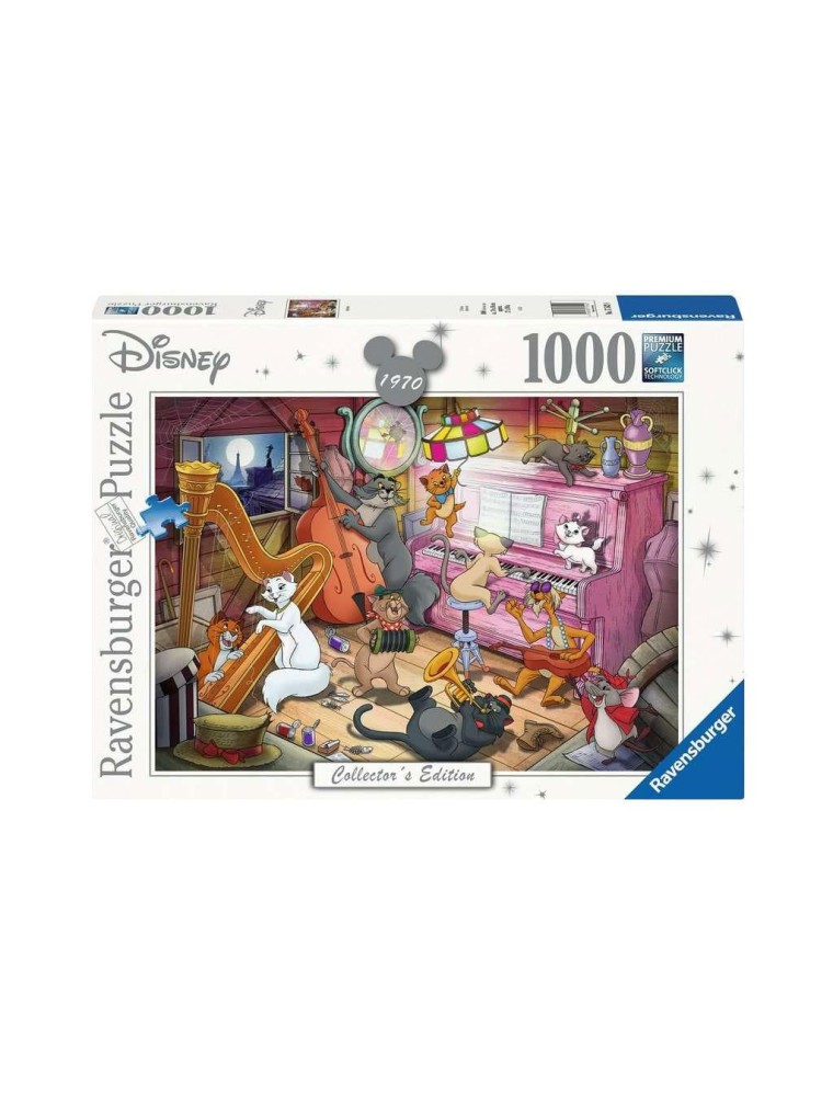 Disney Collector's Edition Jigsaw Puzzle Aristocats (1000 Pezzi) Ravensburger