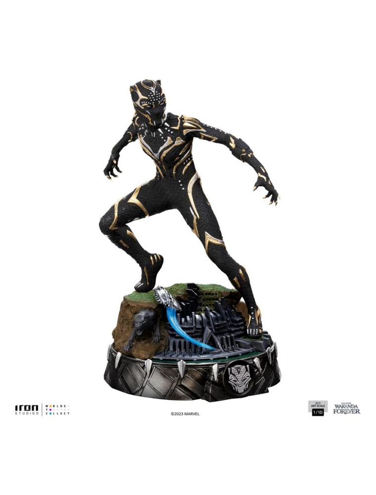 Marvel Art Scale Statua 1/10 Wakanda Forever Black Panther 21 Cm Iron Studios