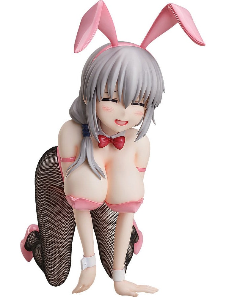 Uzaki-chan Wants To Hang Out! Pvc Statua 1/4 Tsuki Uzaki: Bunny Ver. 22 Cm Freeing