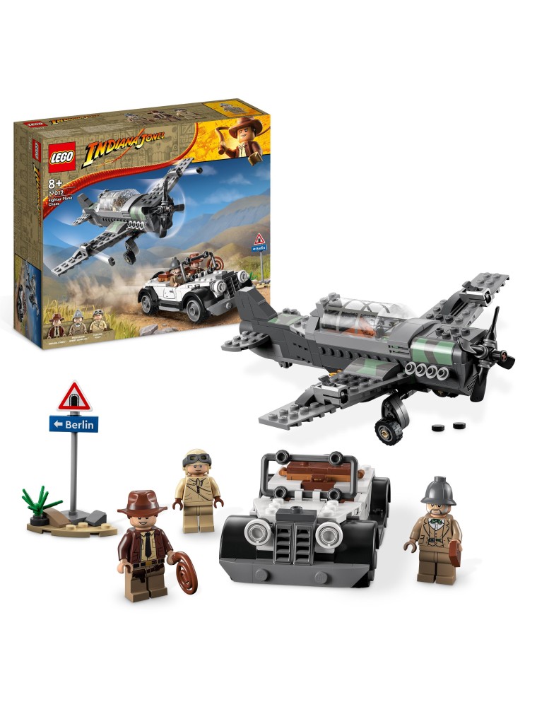 LEGO INDIANA JONES 77012 - L'INSEGUIMENTO DELL'AEREO A ELICA