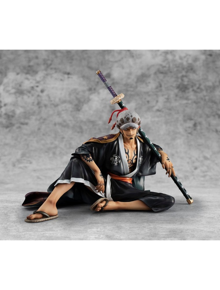 One Piece Portrait Of Pirates Pvc Statua Warriors Alliance Trafalgar Law 17 Cm Megahouse