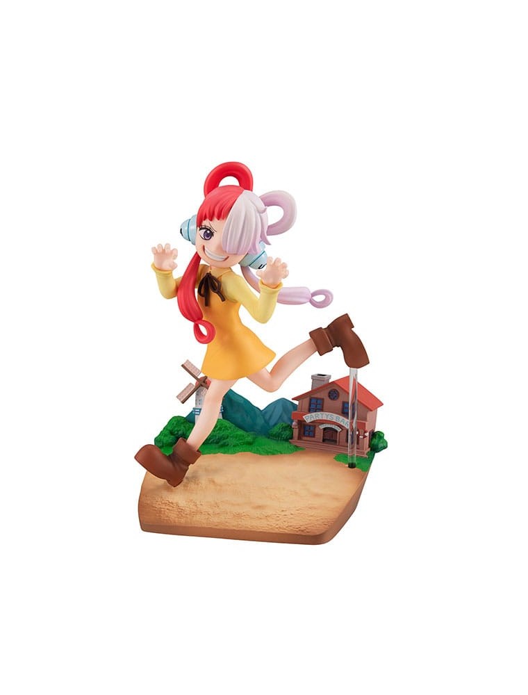 One Piece G.e.m. Series Pvc Statua Uta Run! Run! Run! 13 Cm Megahouse