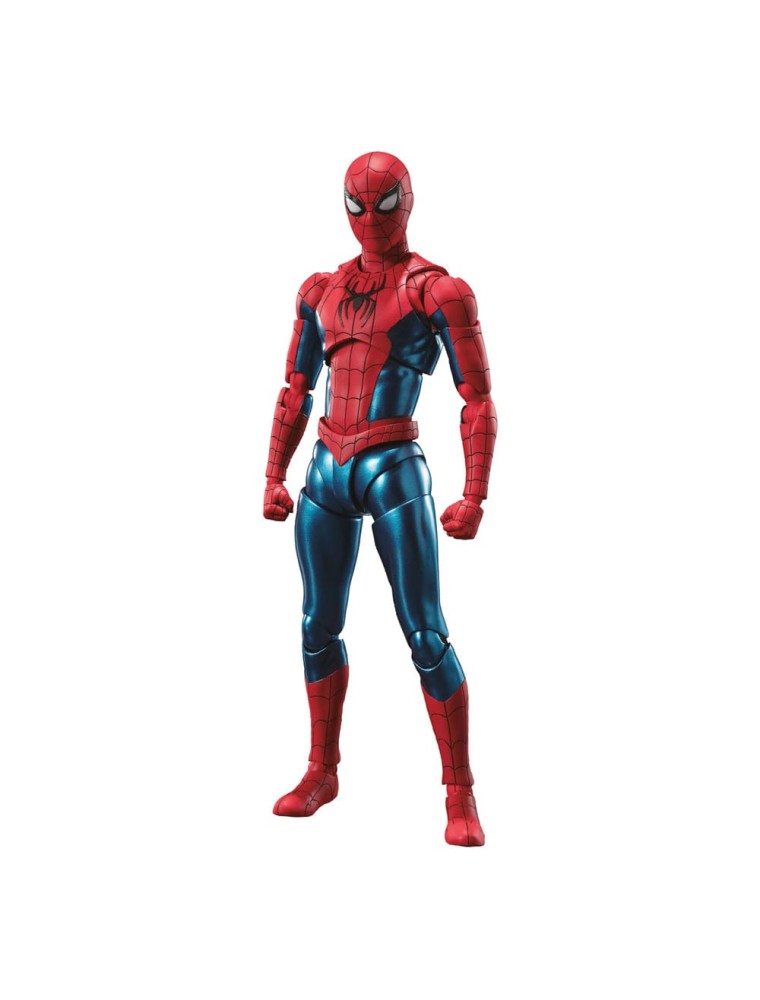 Spider-man: No Way Home S.h. Figuarts Action Figura Spider-man (new Red & Blue Suit) 15 Cm Bandai Tamashii Nations