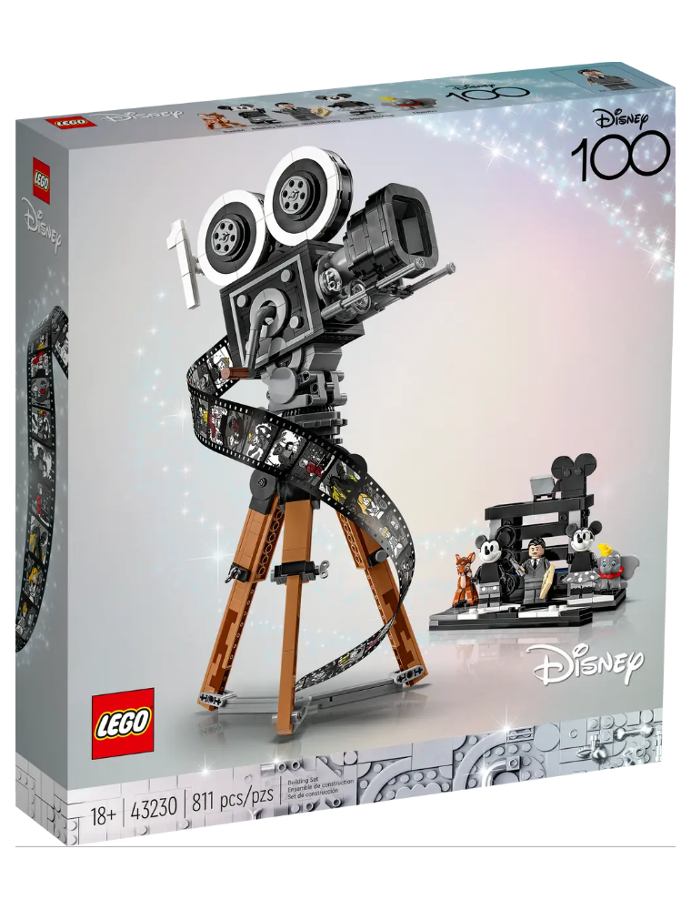 LEGO DISNEY 43230 - CINEPRESA OMAGGIO A WALT DISNEY