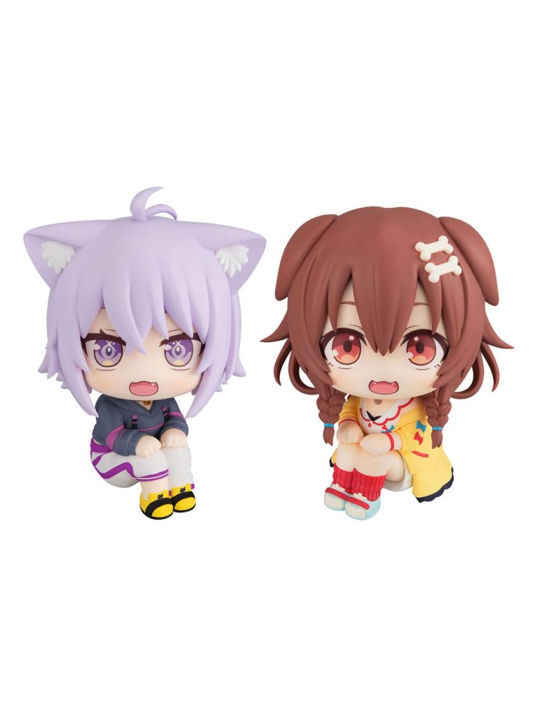 Hololive Production Look Up Pvc Statua Korone Inugami & Okayu Nekomata 11 Cm Megahouse