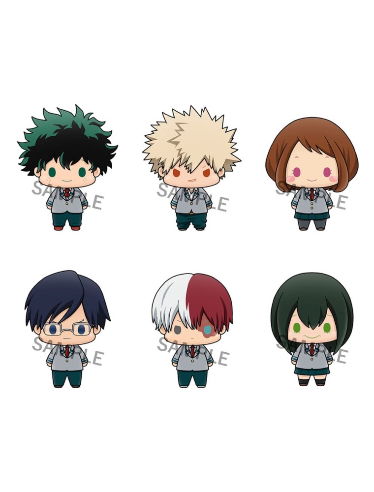 My Hero Academia Chokorin Mascot Series Trading Figura 6-pack 5 Cm Megahouse