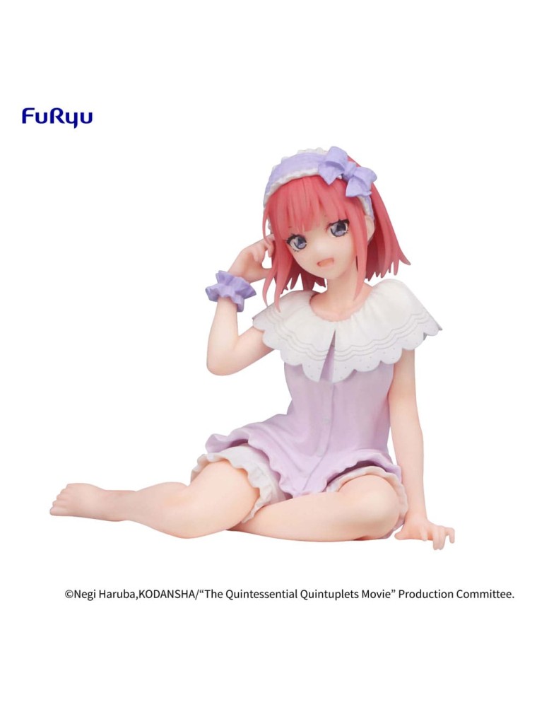 The Quintessential Quintuplets Noodle Stopper Pvc Statua Nino Nakano Loungewear Ver. 9 Cm Furyu