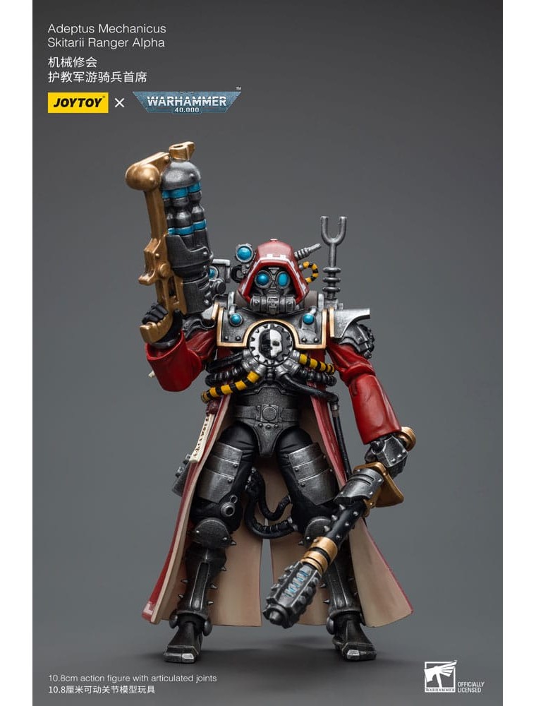 Warhammer 40k Action Figura 1/18 Adeptus Mechanicus Skitarii Ranger Alpha Joy Toy (cn)