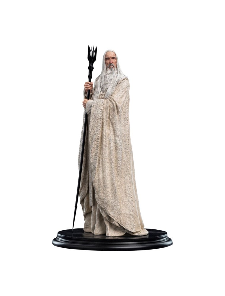 The Il Signore Degli Anelli Statua 1/6 Saruman The White Wizard (classic Series) 33 Cm Weta Workshop