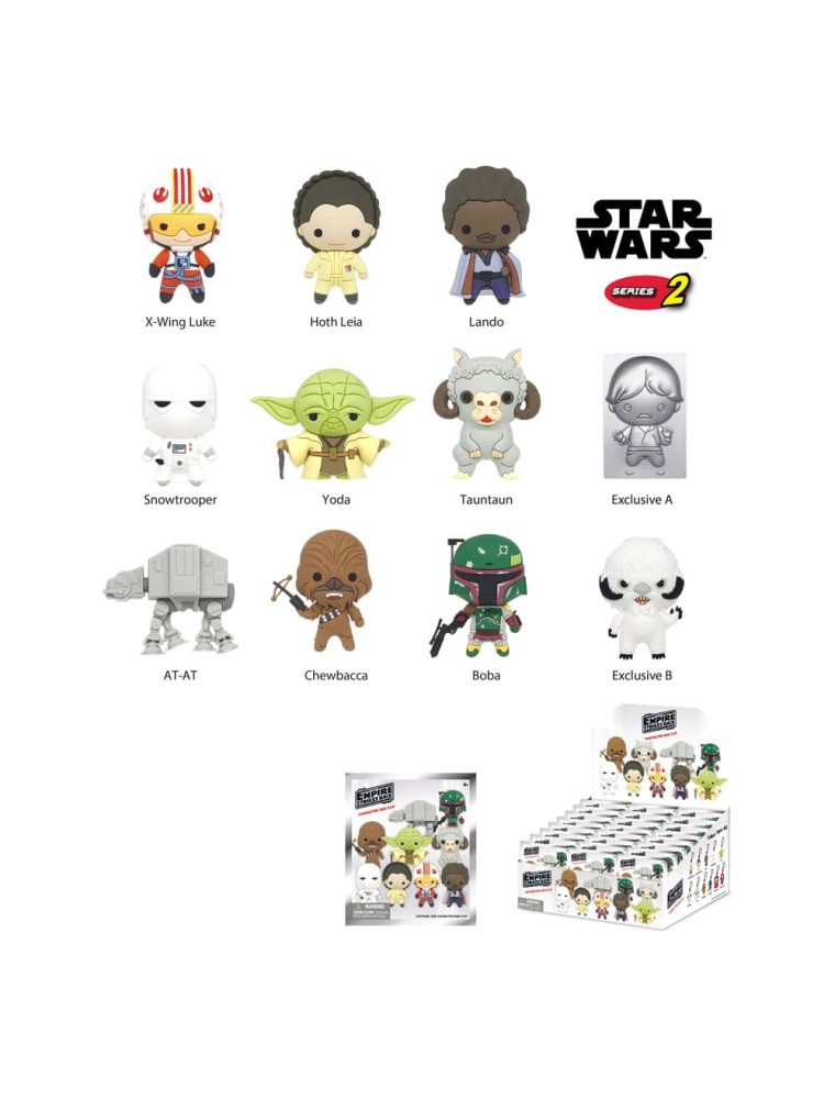 Star Wars Pvc Bag Clips Series 2  Con Figure Int.