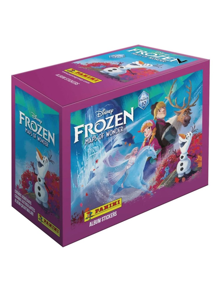 Frozen - Maps Of Wonder Sticker Collection  Panini