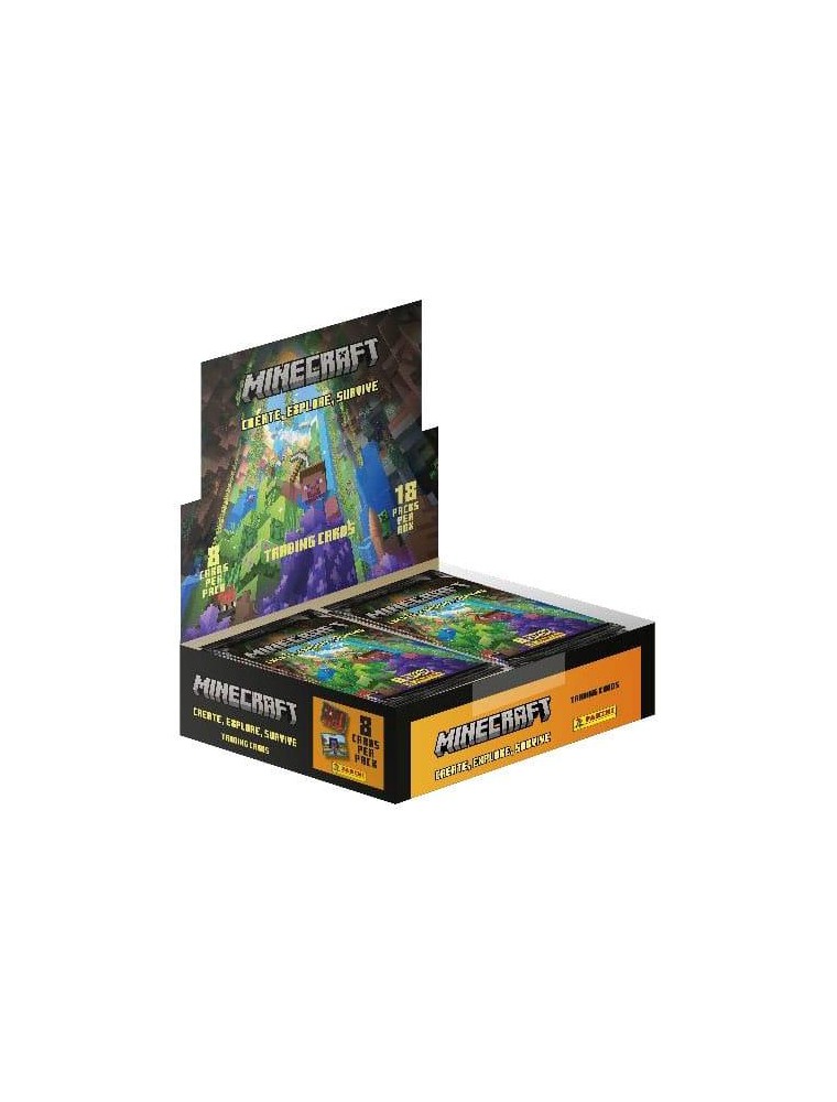 Minecraft - Create, Explore, Survive Trading Cards Flow Packs  Panini