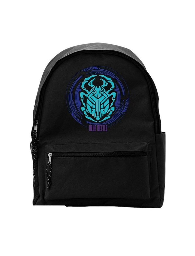 Dc Comics - Backapck Black - "blue Beetle Logo"