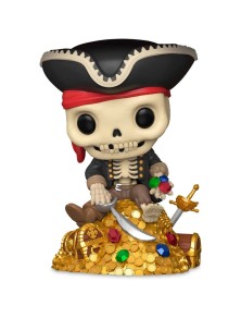 Pop Figura Deluxe Pirates Of The Caribbean Treasure Skeleton Esclusiva Funko