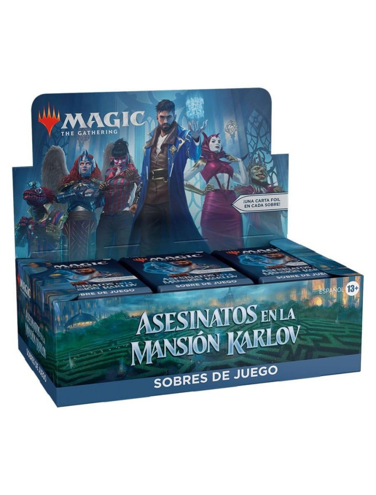 Magic The Gathering Asesinatos En La Mansión Karlov Play Booster  Spagnolo Wizards Of The Coast