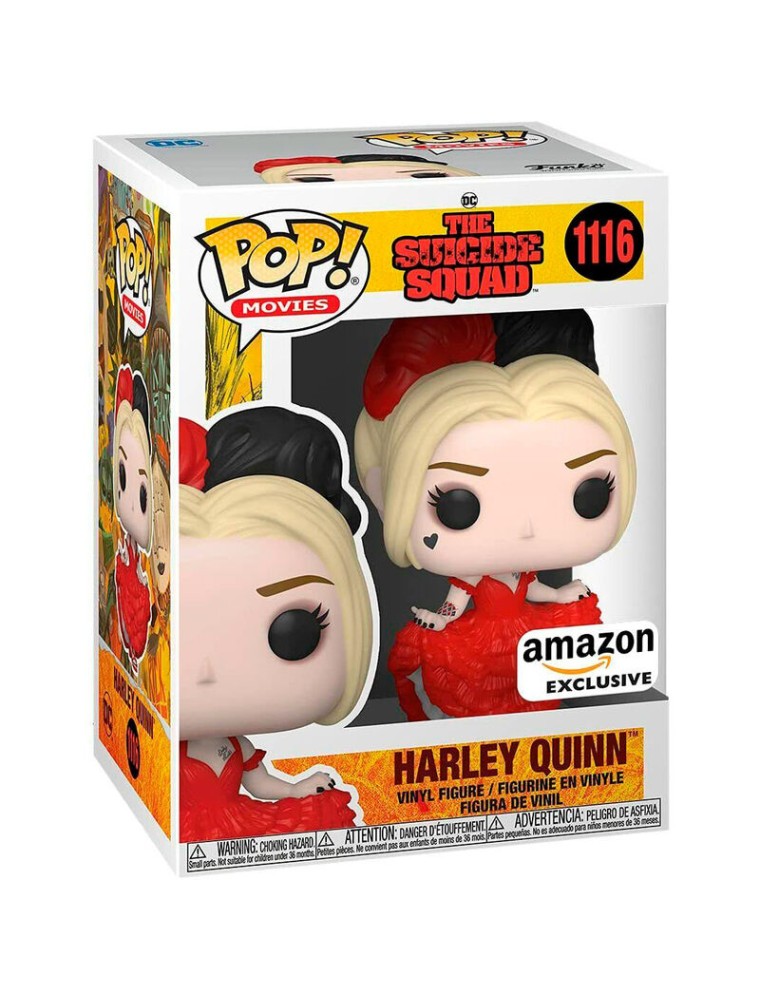 Pop Figura Dc Comics The Suicide Squad Harley Quinn Esclusiva Funko