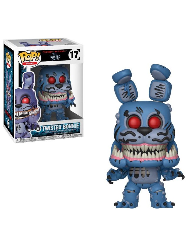 Five Nights At Freddy's The Twisted Ones Pop! Books Vinile Figura Twisted Bonnie 9 Cm Funko