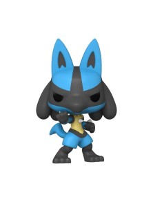 Pokemon Pop! Games Figure in Vinile Lucario (Emea) 9 Cm Funko