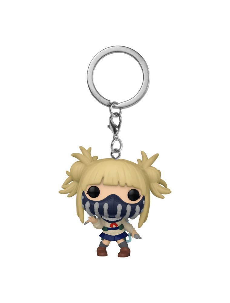 My Hero Academia Pop! Vinile Portachiavis 4 Cm Toga W/face Cover  Funko