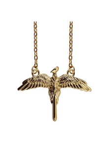 Harry Potter Collana Con Pendant Fawkes Cinereplicas