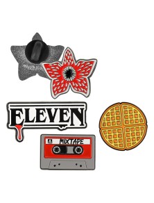 Stranger Things Pins 4-Pack Season 1 Cinereplicas