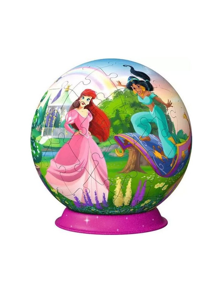 Disney 3d Puzzle Princesses Puzzle Ball (73 Pezzi) Ravensburger