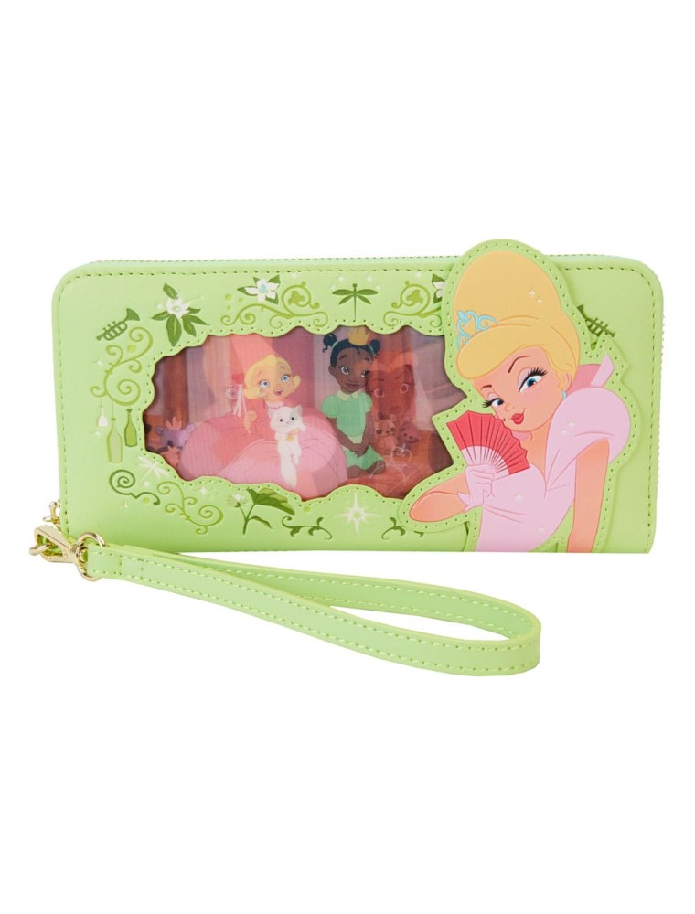 Disney By Loungefly Portafoglio Princess E The Frog Tiana Wristlet Loungefly