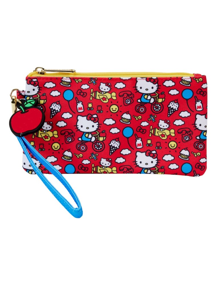 Hello Kitty By Loungefly Coin/Cosmetic Bag 50th Anniversary AOP Loungefly