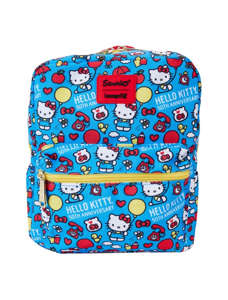 Hello Kitty By Loungefly Mini Zaino 50th Anniversary Aop Loungefly