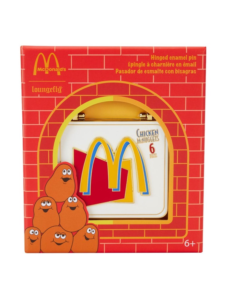 Mcdonalds By Loungefly Enamel 3" Pins Happy Meal 3" Da Collezionebox  Loungefly