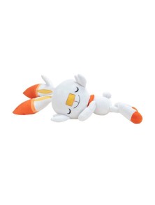 Pokémon Peluche Figura Sleeping Scorbunny 45 Cm Jazwares