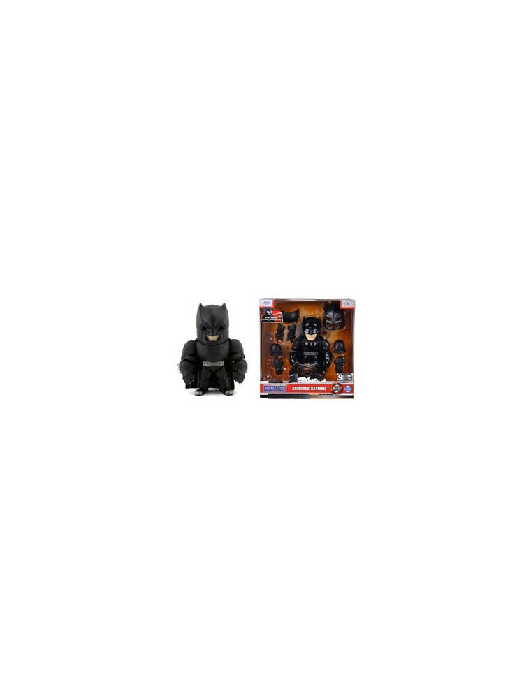 Dc Comics Diecast Mini Figura Batman Amored Try Me 15 Cm Jada Toys