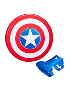 Avengers Roleplay Replica Captain America Magnetic Shield & Gauntlet Hasbro