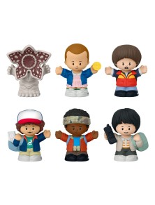 Stranger Things Fisher-price Little People Da Collezionemini Figures 6-pack Castle Byers 7 Cm Mattel