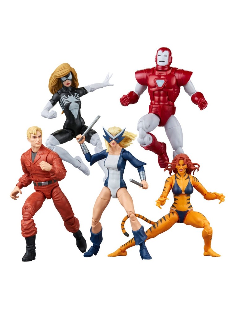 Marvel Legends Action Figura 5-pack The West Coast Avengers Esclusiva 15 Cm Hasbro