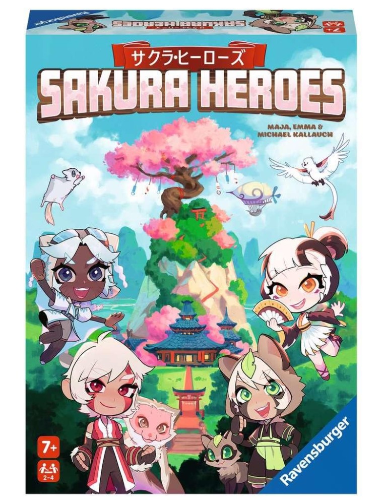 Sakura Heroes Gioco Da Tavolo Ravensburger