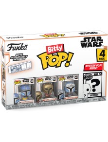 FUNKO BITTY POP 4 PACK STAR WARS THE MANDALORIAN HEAVY STAR WARS THE MANDALORIAN - FUNKO