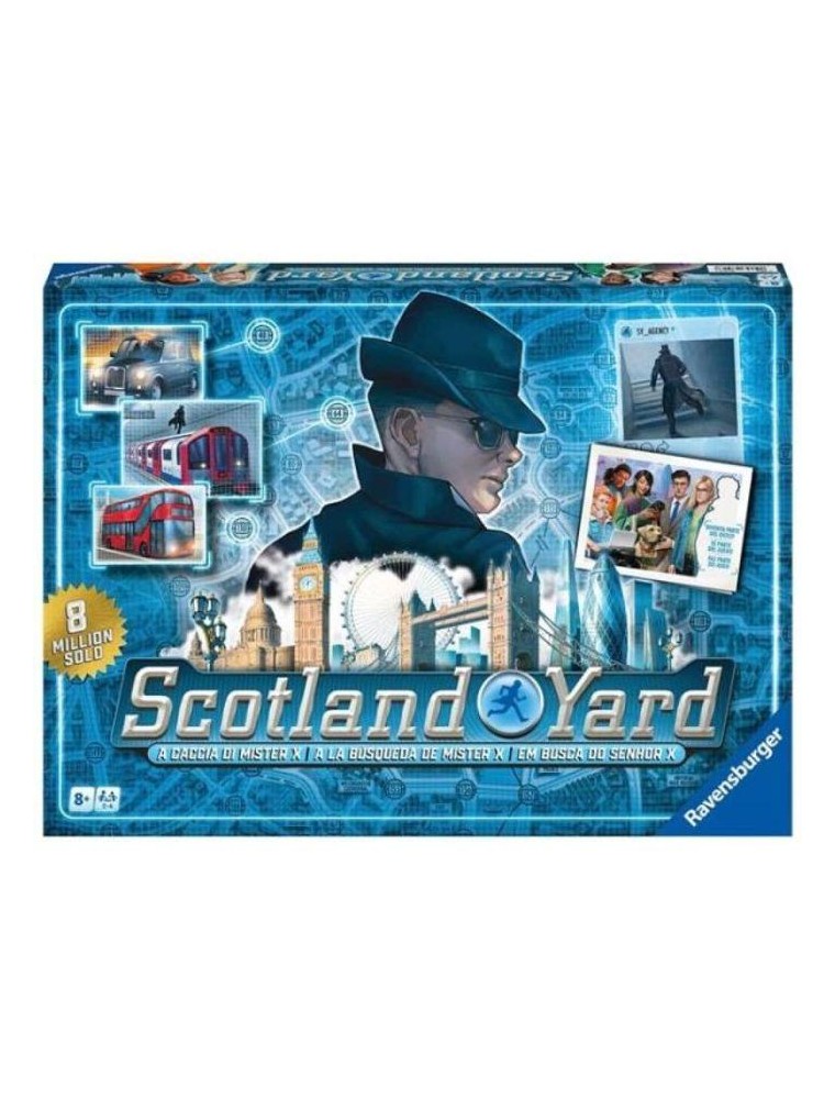 Scotland Yard 40 Anniversario Gioco Da Tavolo Ravensburger