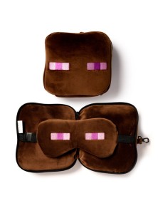 Resteazzz Minecraft Enderman Da Viaggio Cuscino Eye Mask Puckator