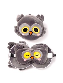 Resteazzz Adoramals Winston Owl Da Viaggio Cuscino Eye Mask Puckator