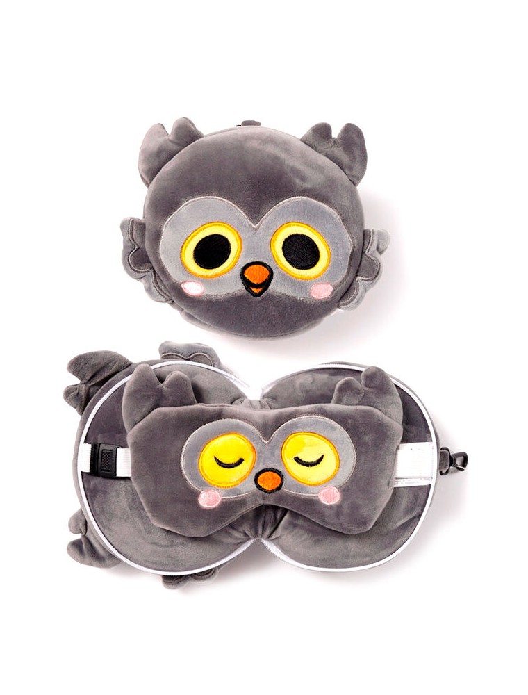 Resteazzz Adoramals Winston Owl Da Viaggio Cuscino Eye Mask Puckator