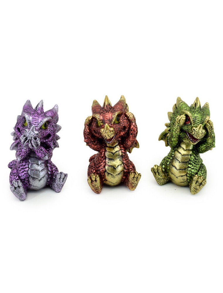 Baby Dragons of the Elements set figures 8cm Puckator