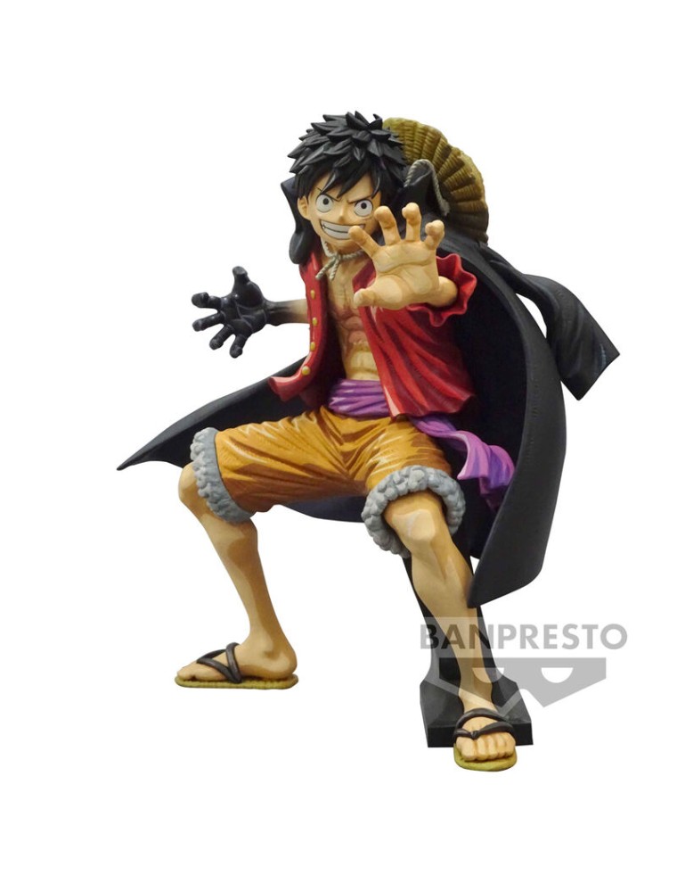 One Piece King Of Artist Monkey D Luffy Wanokuni Ii Figura 20cm Banpresto