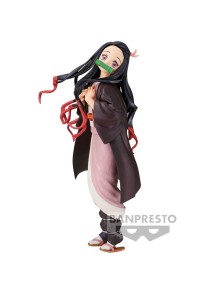 Demon Slayer Kimetsu No Yaiba Glitter & Glamours Special Color Nezuko Kamado Figura 22cm Banpresto