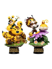 League Of Legends PVC Diorama Nunu & Beelump & Heimerstinger Prodotto Rovinato